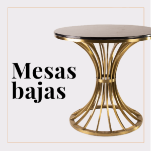 Mesas bajas