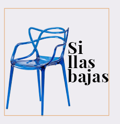 Sillas bajas